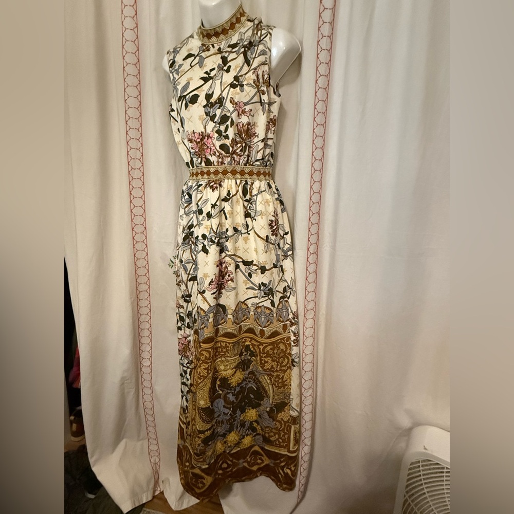 Vintage 1970’s Goldworm floral dress